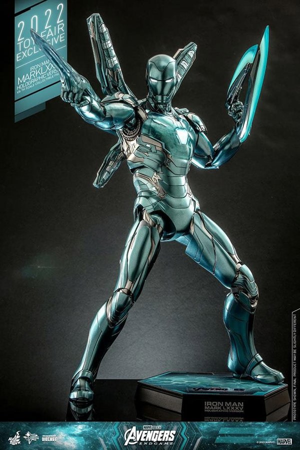 Hot Toys Iron Man Mark LXXXV Holographic Version Avengers Endgame 1:6 Scale Hot Toys 911071