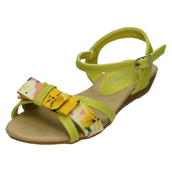 Spot On Girls Spot On Summer Bow Front Sandals