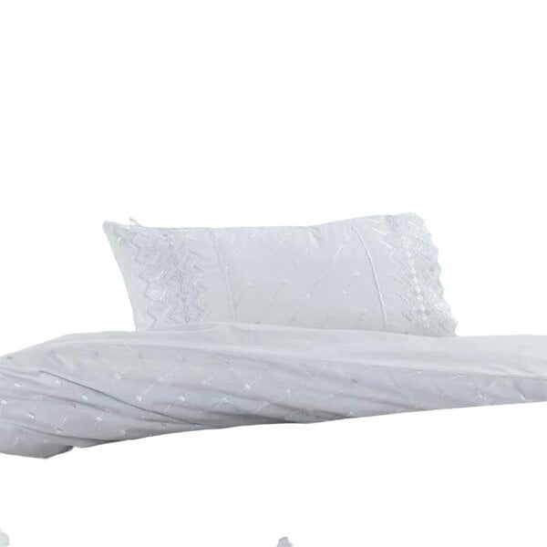 Richmond White Boudoir Cushion 30x50cm