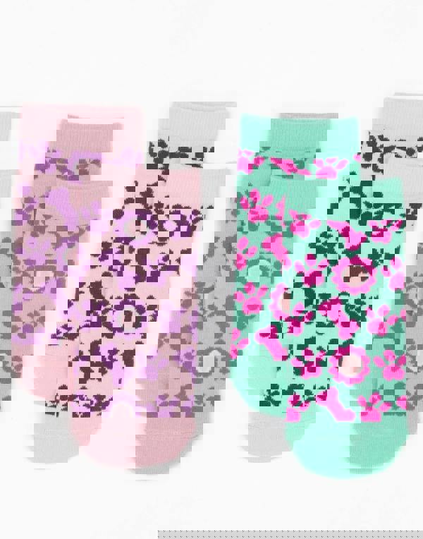 Paw Patrol Girls Multicoloured Everest , Skye & Sweetie Calf Socks Set of 5