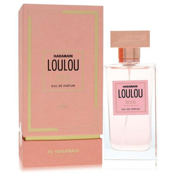 Al Haramain Al Haramain Loulou Rose by Al Haramain Eau De Parfum Spray 3.33 oz for Women 98 ml
