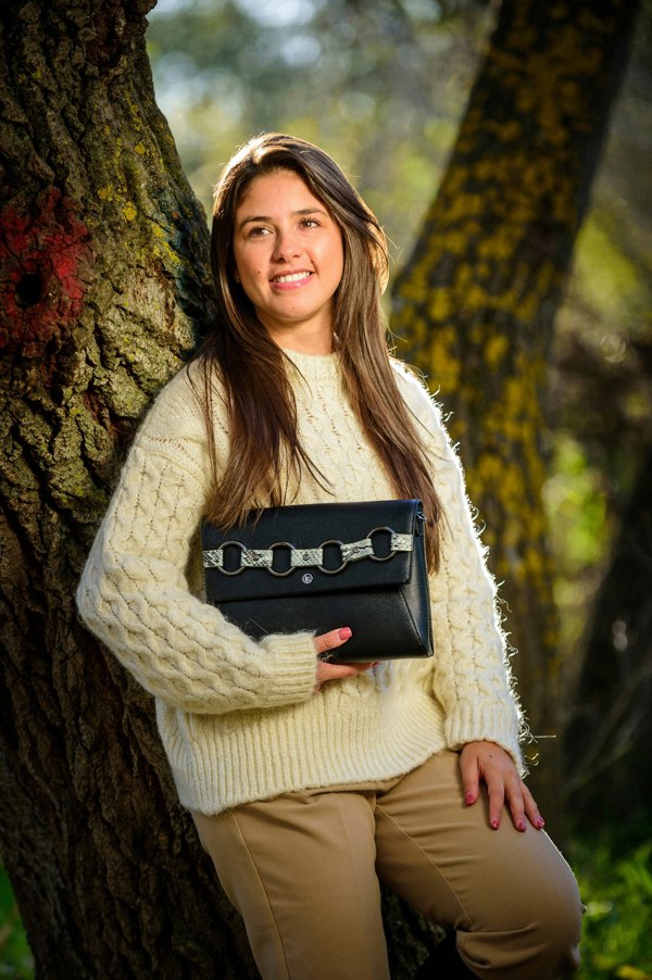 LaBante London Alder Black Clutch & Cross-Body Bag