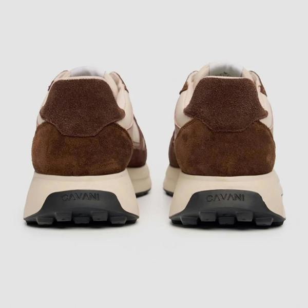 House Of Cavani Albany - Men's Tan Brown Breathable Mesh Casual Sneakers