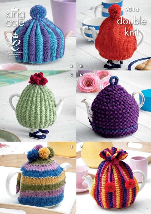 King Cole Merino Knitting Pattern 9014 - Intermediate