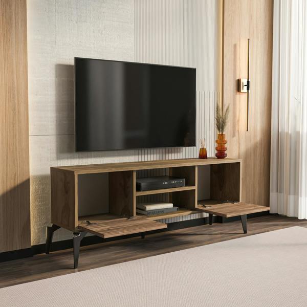 Decorotika Lojo Modern Tv Stand TV Cabinet for TV's up to 55"
