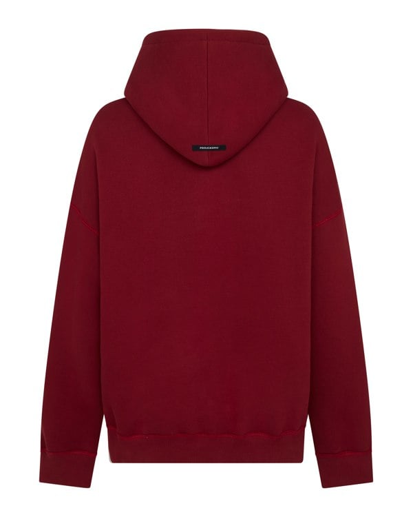 Frolickers Reversible Hoodie - Barolo / Chilli Flake