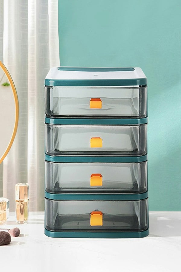 Living and Home 4-tier Multi-purpose Cosmetic Storage Organizer Box Gift Set