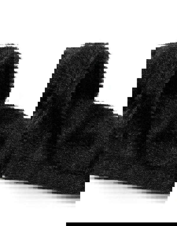 Disney Womens Black Cinderella Mule Slippers