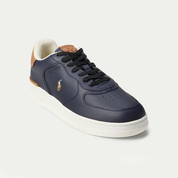 Polo Ralph Lauren MASTERS CRT Court Trainers   in  Navy