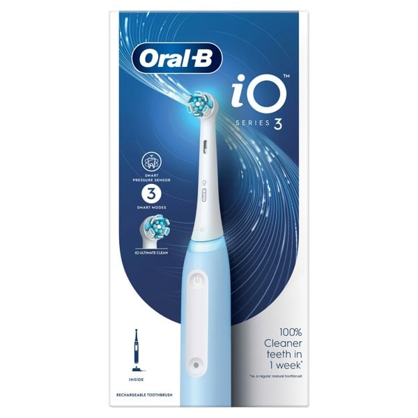 Oral-B iO 3 Electric Toothbrush - Blue