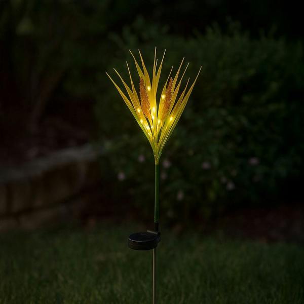 Milagro Wheat Solar Lamp 3000K Ip44 Yellow