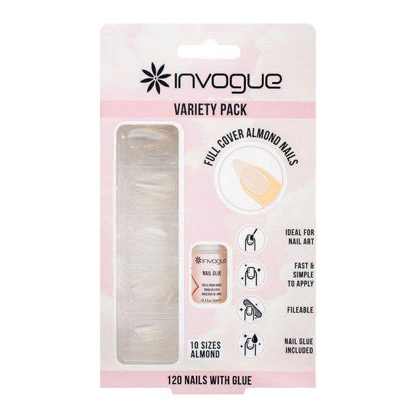 Invogue DIY Almond Nails - Pack of 120