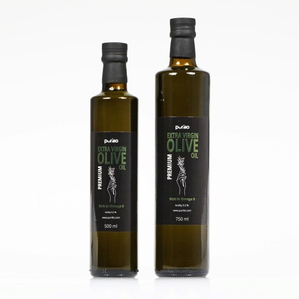 Purillo Olive Oil - Extra Virgin - Cold Extracted | Premium | GMO-Free