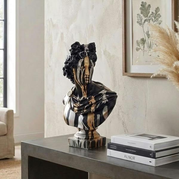 Garden Greatness Urban Apollo Drip Art Sculpture