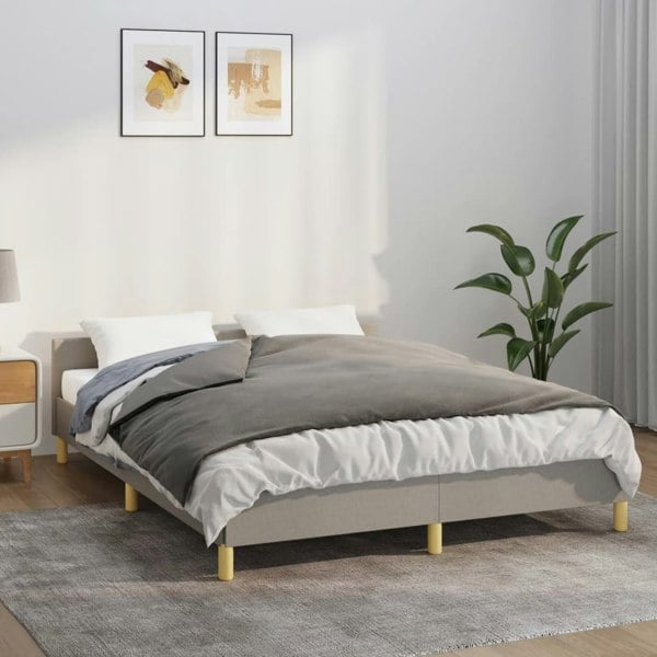 Berkfield Weighted Blanket with Cover Grey 122x183 cm 5 kg Fabric
