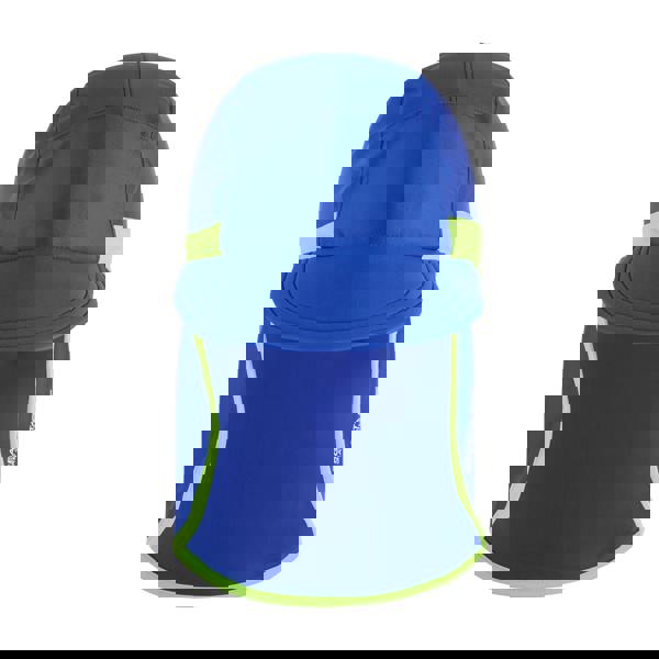 Regatta Childrens/Kids Neck Protector Cap - Olympian Blue/Sharp Green - 