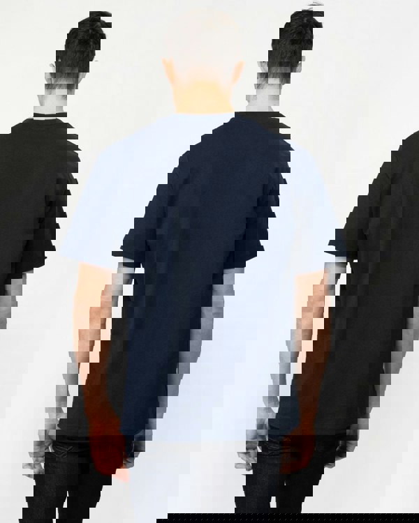 Lacoste Mens Classic Fit Cotton Jersey T-Shirt - Navy Blue 166