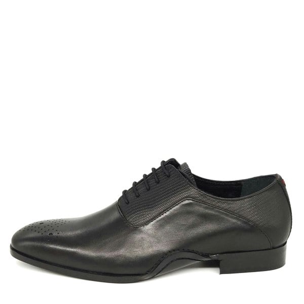 HX London Hillingdon Textured Oxford Shoes