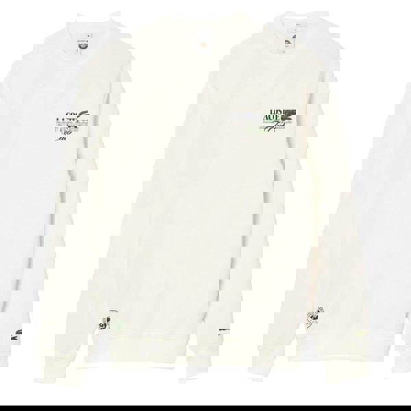 Lacoste Unisex Adult Sportsuit Roland-Garros Sweatshirt - Cream