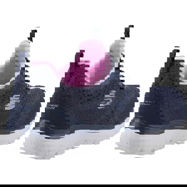 Skechers Summits New Nature Women's Trainers in Navy/Pink