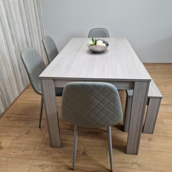 Kosy Koala Dining Table Set with 4 Chairs Dining Room, Kitchen table set of 4, and Bench