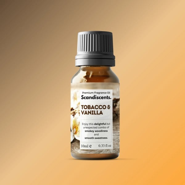 Tobacco & Vanilla - Scandiscents, waterless diffuser, essential oils, fragrance oils