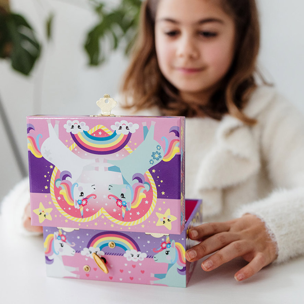 Totum Unicorn Musical Jewellery Box