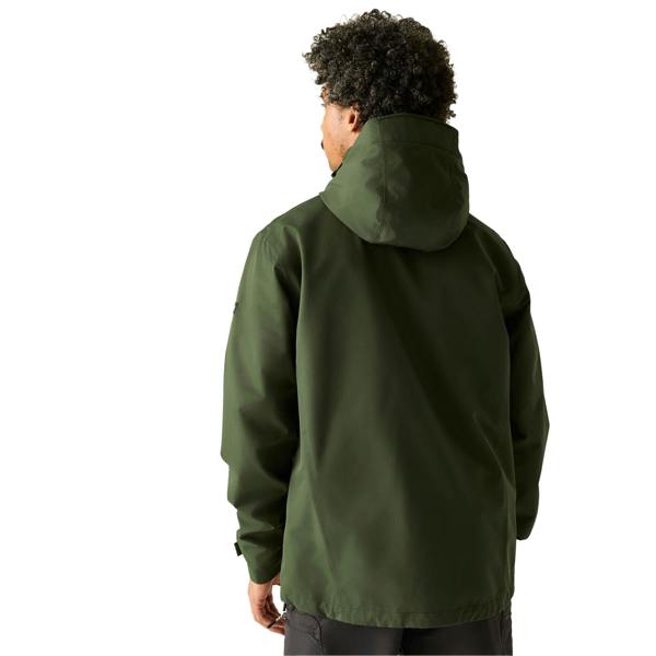 Regatta Mens Oakhowe Waterproof Jacket - Dark Khaki - 