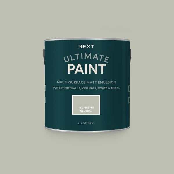 Next Mid Greige Neutral Mixed To Order Ultimate Paint 2.5L