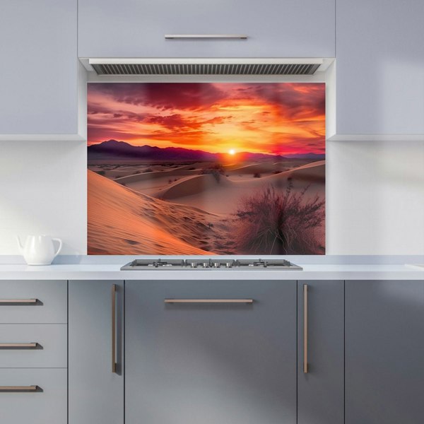 Warren Reed - Designer Sunset In The Desert Kitchen Splashback