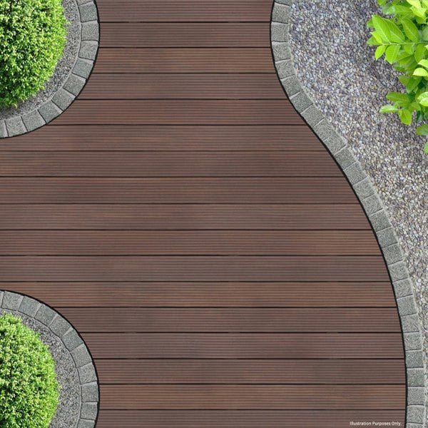 Jardi Jardí Composite Decking - 8 SQM - Conker Brown