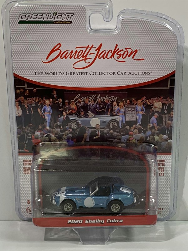 2020 shelby cobra blue metallic 1:64 scale greenlight 37230b