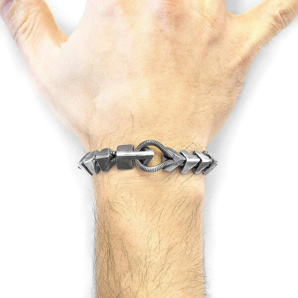 Anchor & Crew Brixham Maxi Silver Chain Bracelet