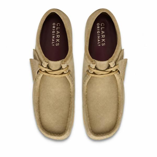 Clarks Originals Wallabee Shoes Maple Suede