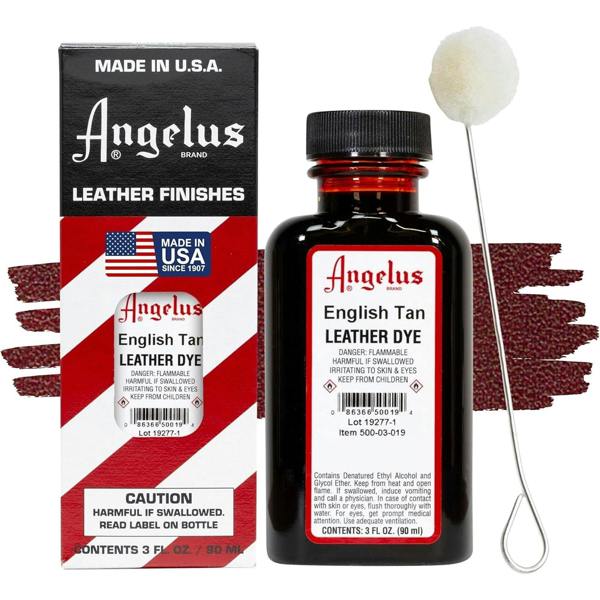 Angelus Leather Dye - Permanent Deep Penetrating Colour Change 3oz