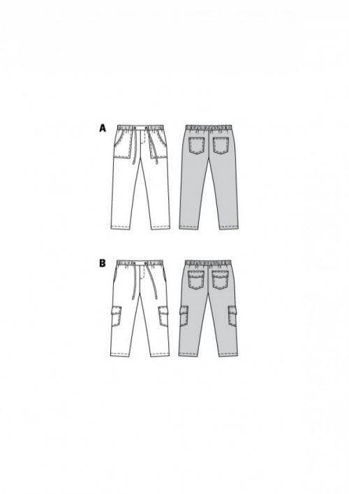 Burda Sewing Pattern 9271 Trousers For Kids, 5-10 (110-140) - Easy