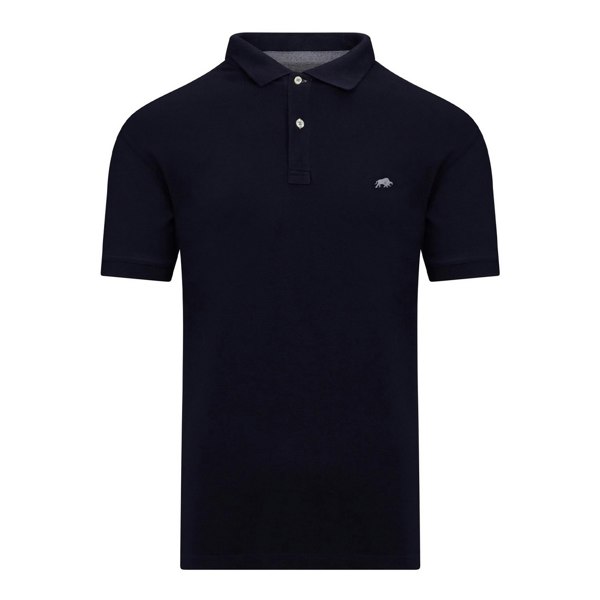 Raging Bull Mens Classic Organic Polo Shirt - Navy