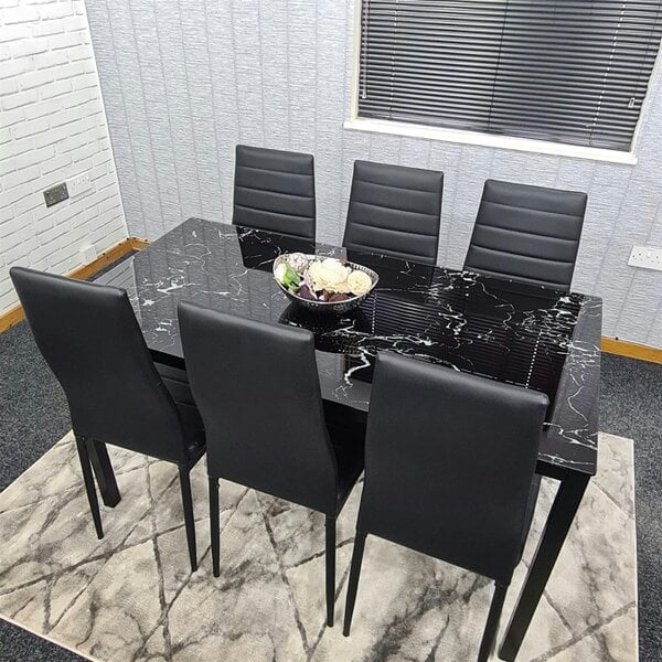 Kosy Koala Dining Table Set with 6 Chairs Dining Room, and Kitchen table set of 6