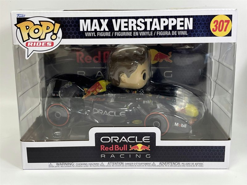 Funko Max Verstappen And Car Red Bull Formula 1 F1 Vinyl Figure 15 cm x 12 cm Funko Pop 72617