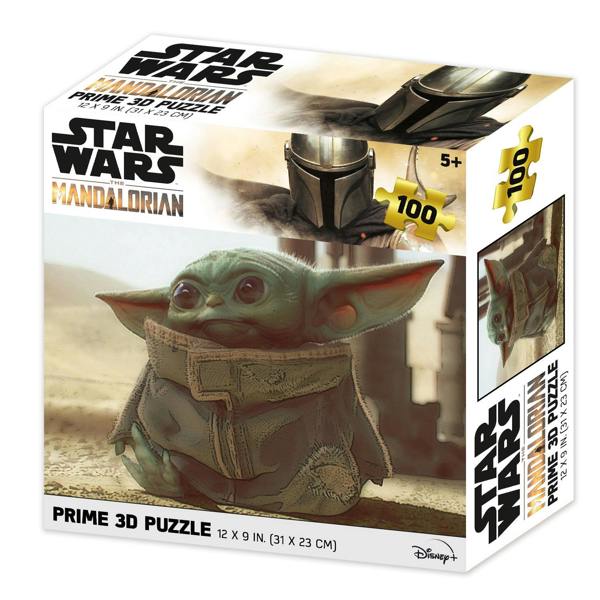 Prime 3D Puzzles Prime 3D Star Wars The Mandalorian 100 Piece Puzzle