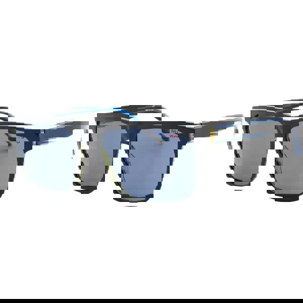 Hugo Boss Blue Lens Blue Framed Sunglasses