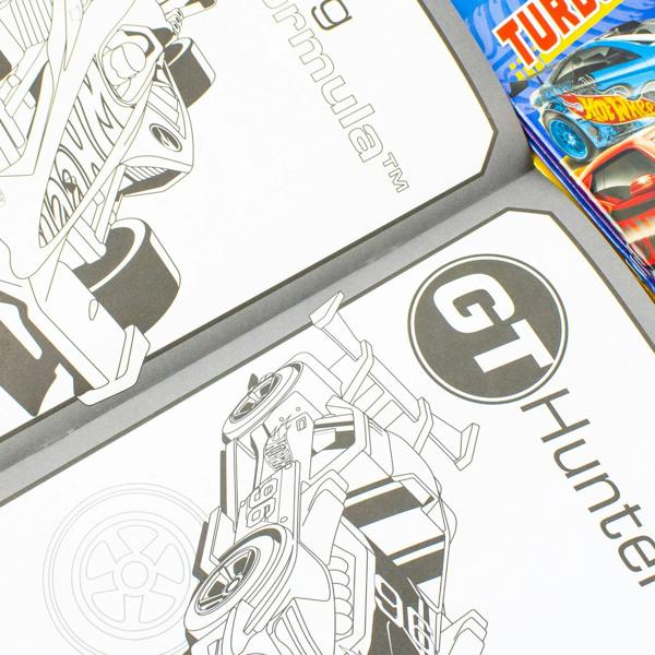 Hot Wheels Sticker Activity Books 5 Books Collection Set (Turbo Challenge, Criss Cross Crash, Built for Speed, Stunt Zone, Made to Race)