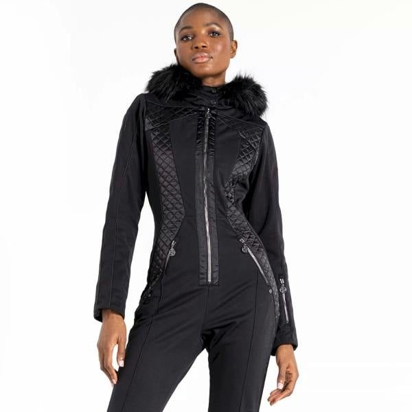 Dare 2B Womens/Ladies Julien Macdonald Supermacy Snowsuit - Black - 
