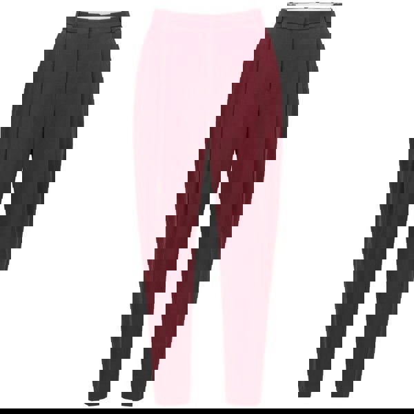 Boss Womens/Ladies Tedah Plain Trousers - Red