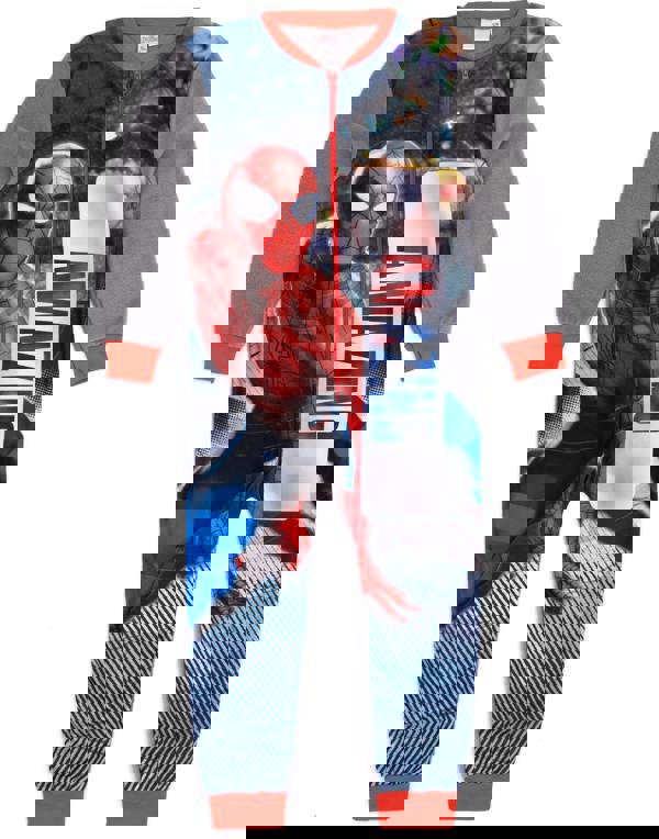 Marvel Boys Grey Spider-Man Onesie