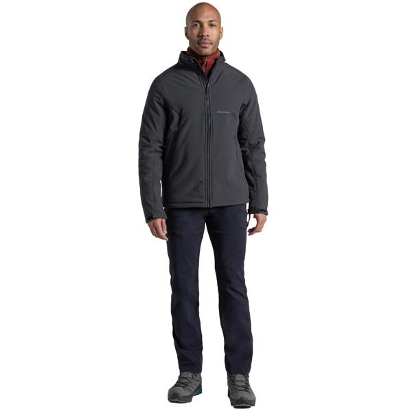 Craghoppers Mens Selside Soft Shell Jacket - Dark Iron - 