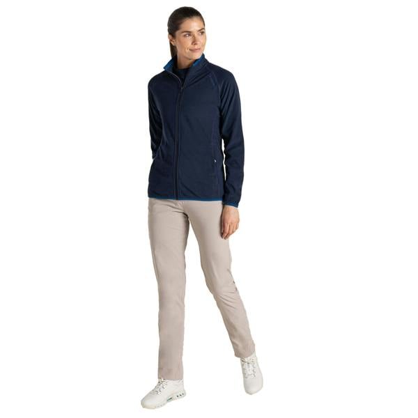 Craghoppers Womens/Ladies Belfairs Nosilife Full Zip Golf Fleece - Blue Navy - 