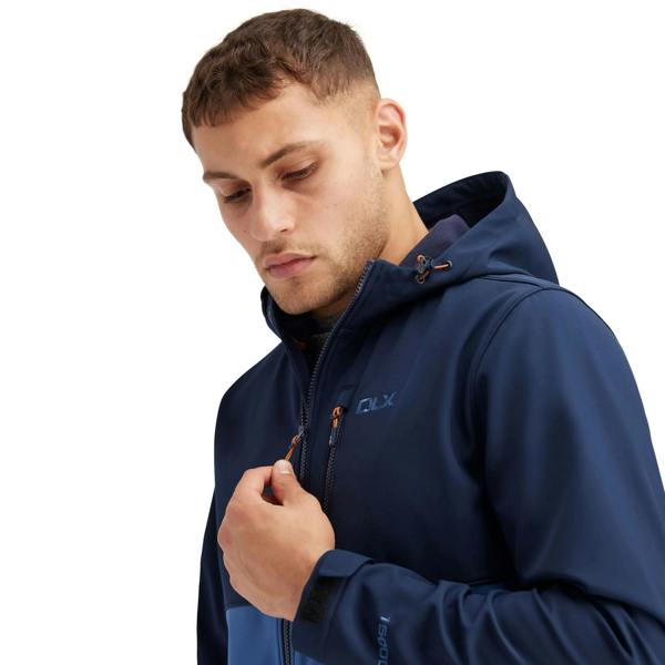 Trespass Mens Flanagan DLX Soft Shell Jacket - Navy - 