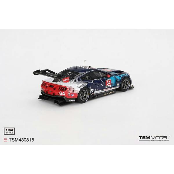MCSlots Ford Mustang GT3 #64 Ford Multimatic Motorsports 2024 IMSA Daytona 24Hrs 1:43 Scale TSM430815