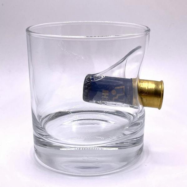 Personalised Shotgun Whisky Glass - lifestyle shot